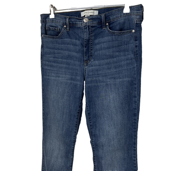 Vintage America Women's 12Bootcut Jean Mid-Rise Stretch Denim Blue Cowgirl Sexy - Picture 2 of 8